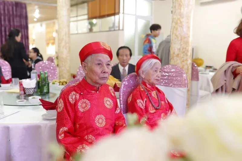 phong tục mừng thọ truyền thống 